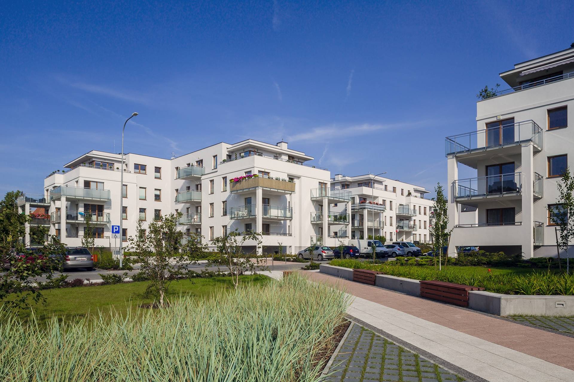 Zespół budynków wielorodzinnych z lokalami usługowymi