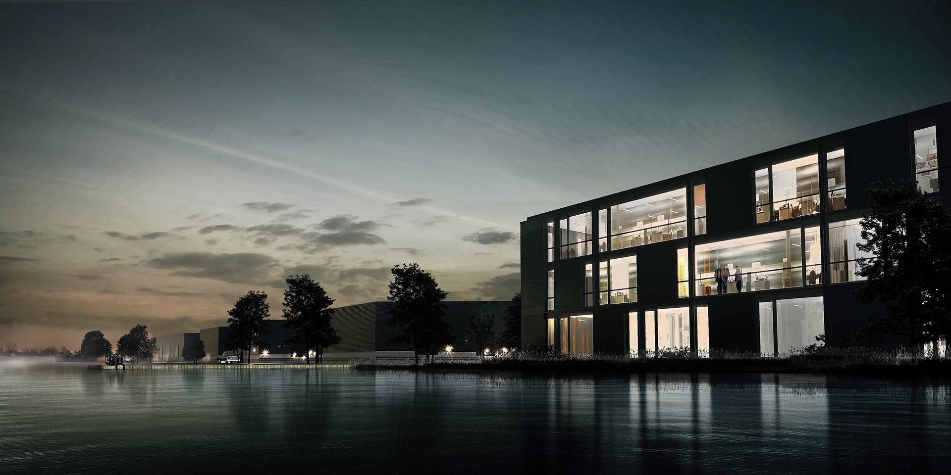 Zespół  budynków biurowo–produkcyjno–magazynowych 