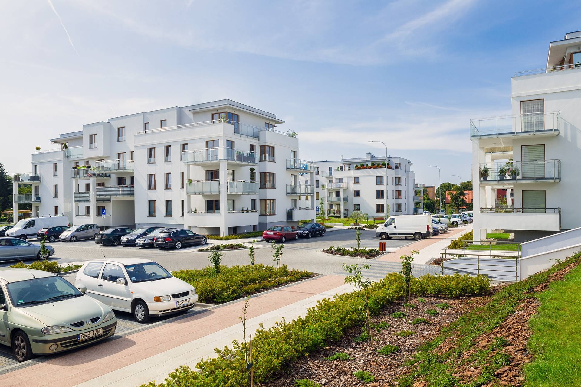 Zespół budynków wielorodzinnych z lokalami usługowymi