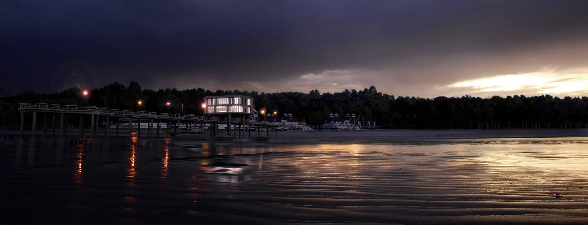 Budynek restauracyjno-hotelowy