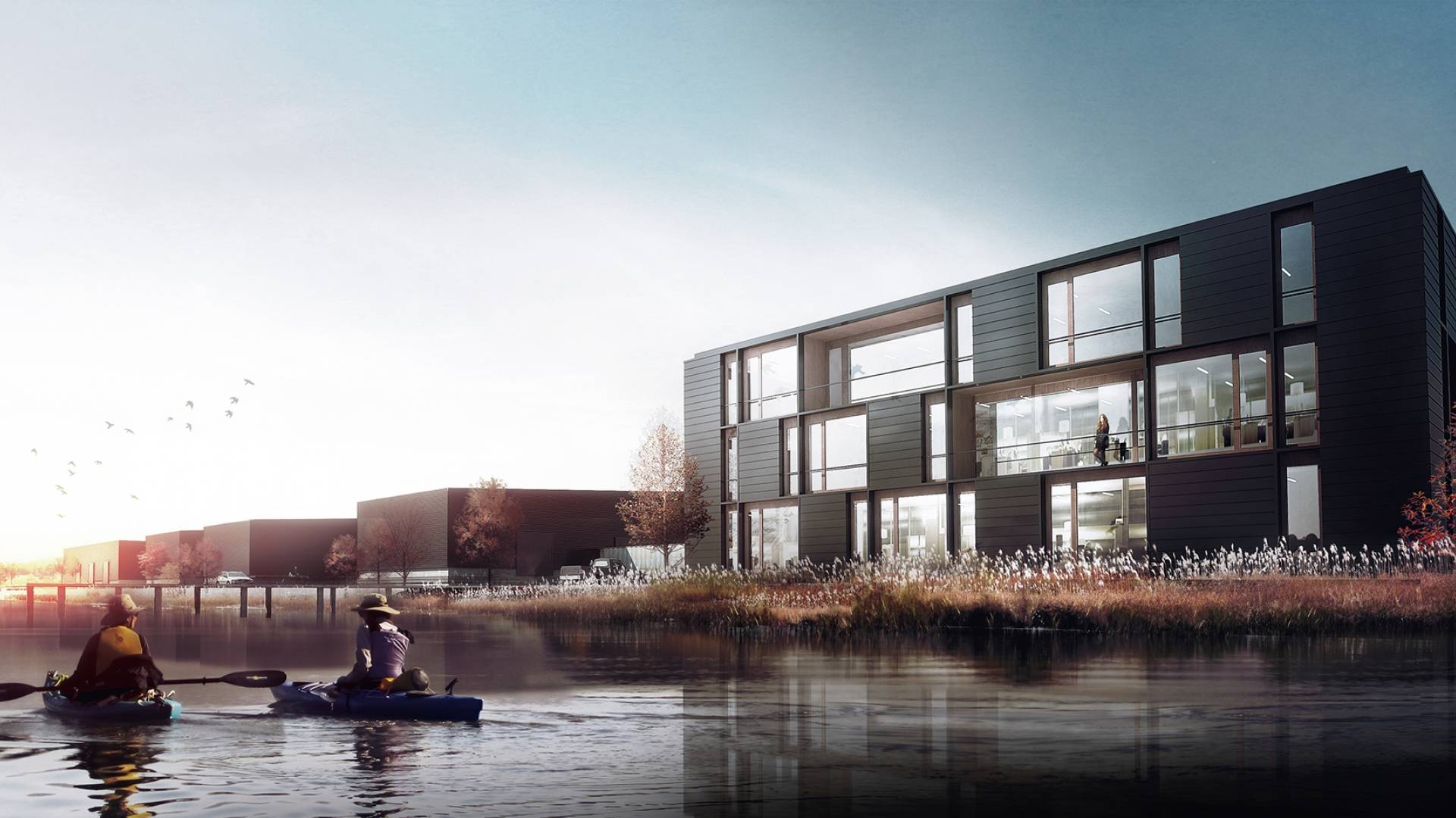 Zespół  budynków biurowo–produkcyjno–magazynowych 