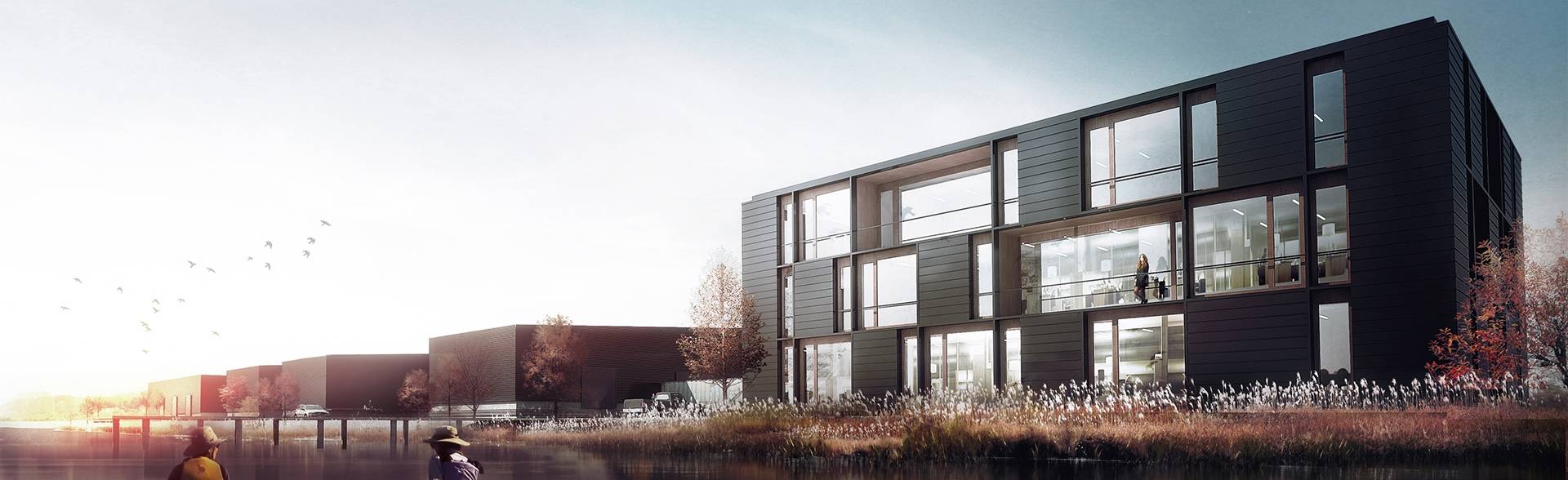 Zespół  budynków biurowo–produkcyjno–magazynowych Gdańsk